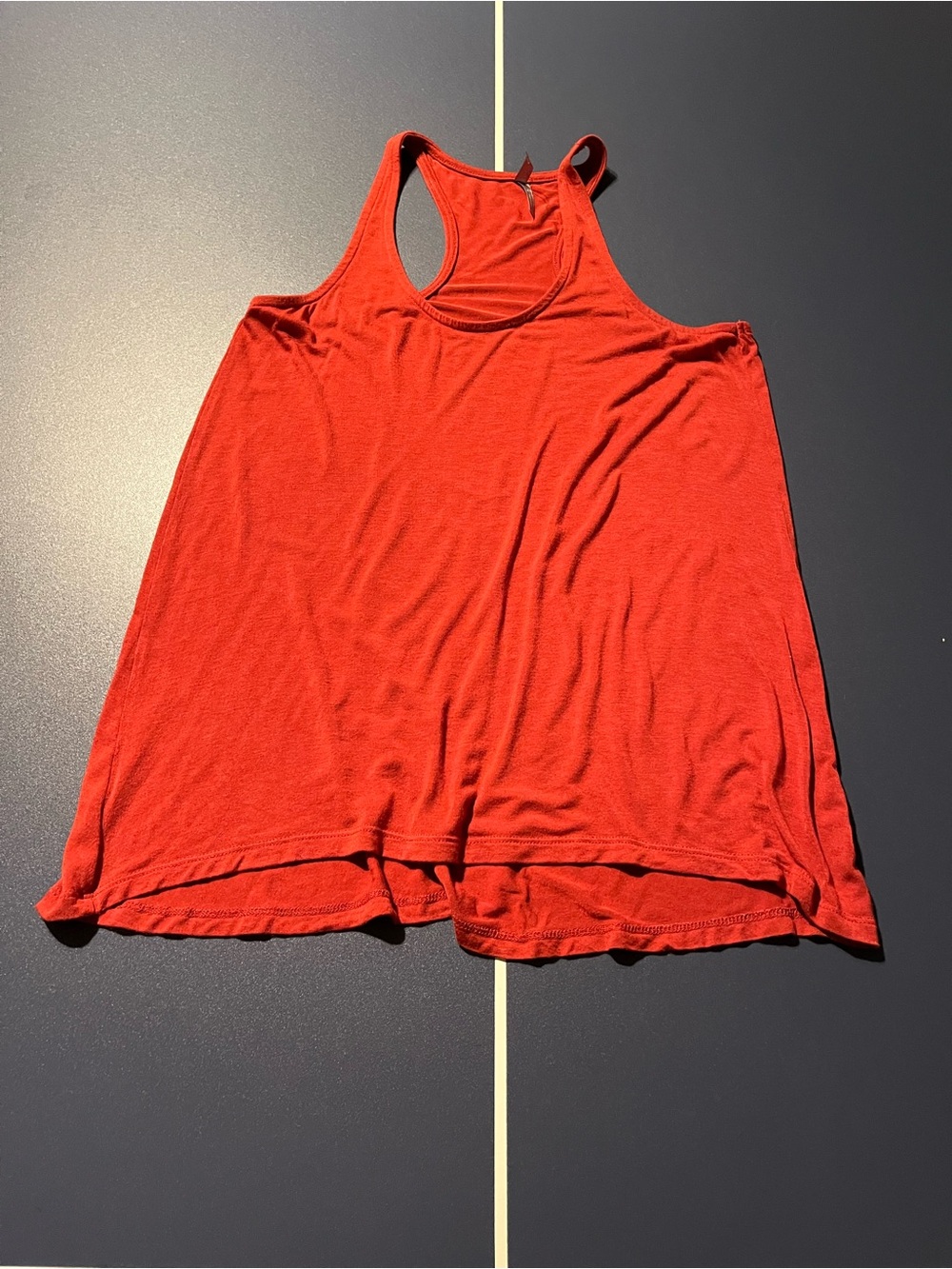 Vanity Red Racerback Tank Top